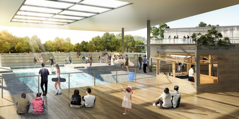 Artist's impression of the Trifecta action sports facility. (PHOTO: The Ride Side)