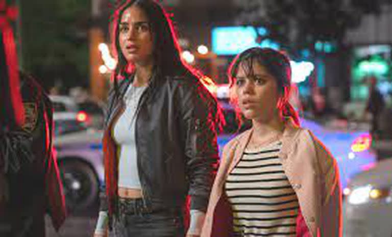 Melissa Barrera y Jenna Ortega en Scream 6