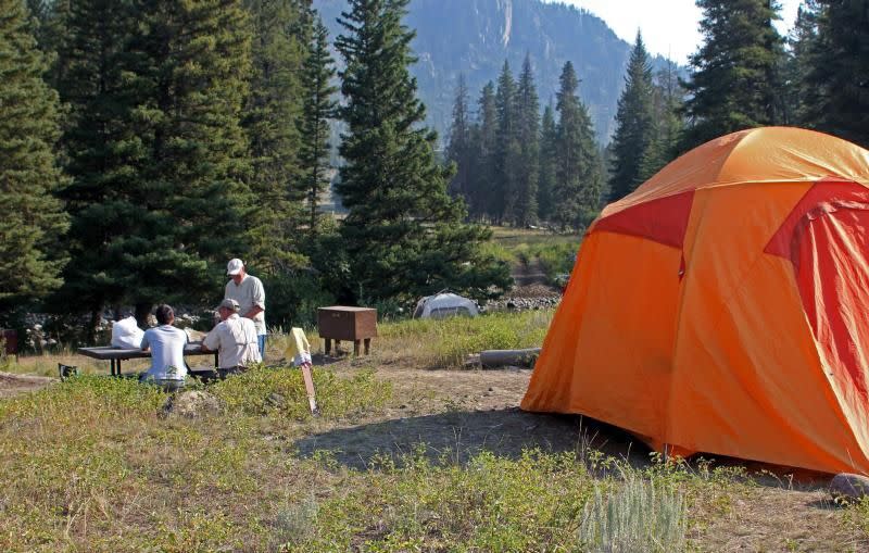Slough Creek Campground, Yellowstone National Park, Wyoming