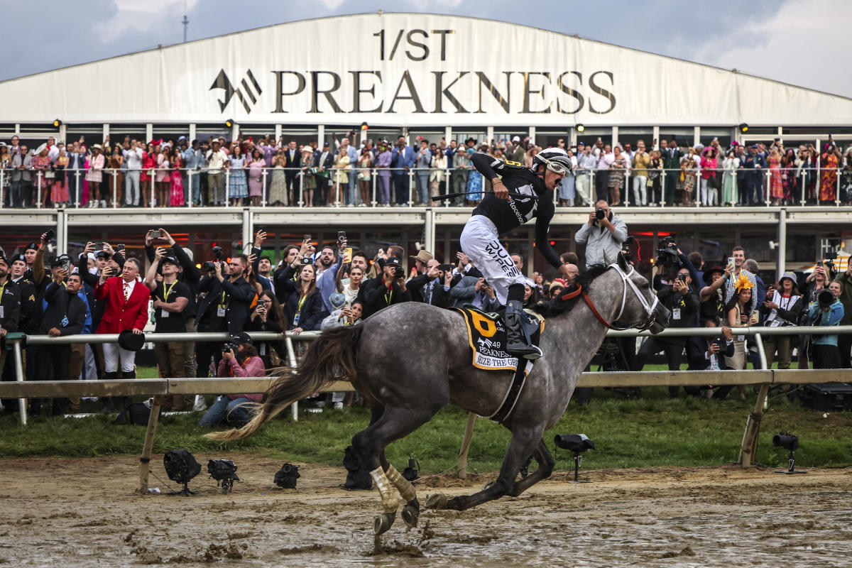 Preakness Stakes 2024: Seize The Gray wins in Baltimore to end Mystik Dan’s Triple Crown hopes