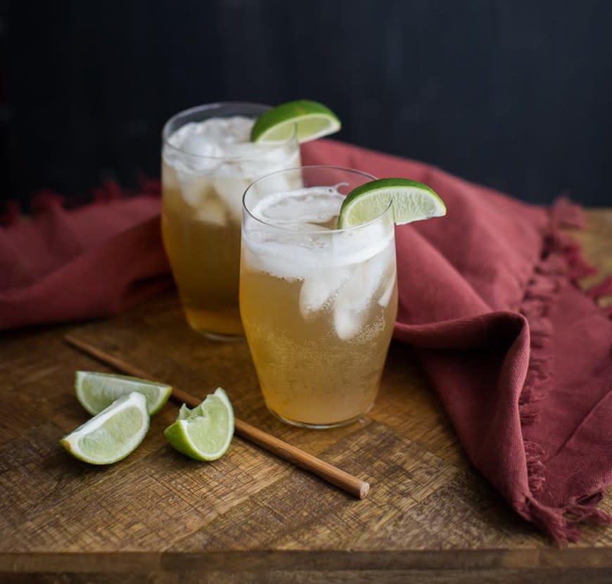 Ginger Lime Fizz from Naturally Ella