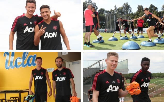 Manchester United are in America for pre-season - Getty Images