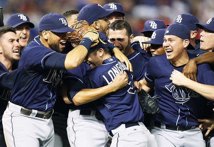 Rays win Evan Longoria second game