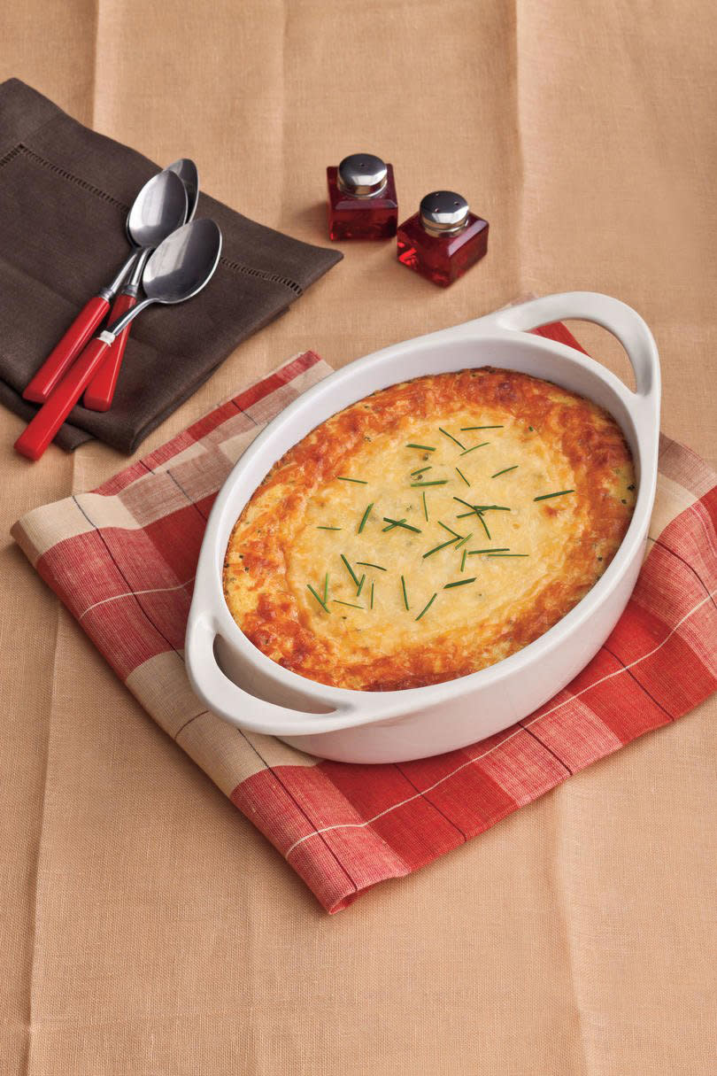 Parmesan Corn Pudding