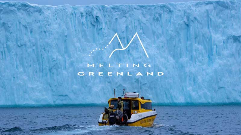 歐萊德團隊拍攝的環境教育紀錄片「解凍格陵蘭」。（世新大學提供）