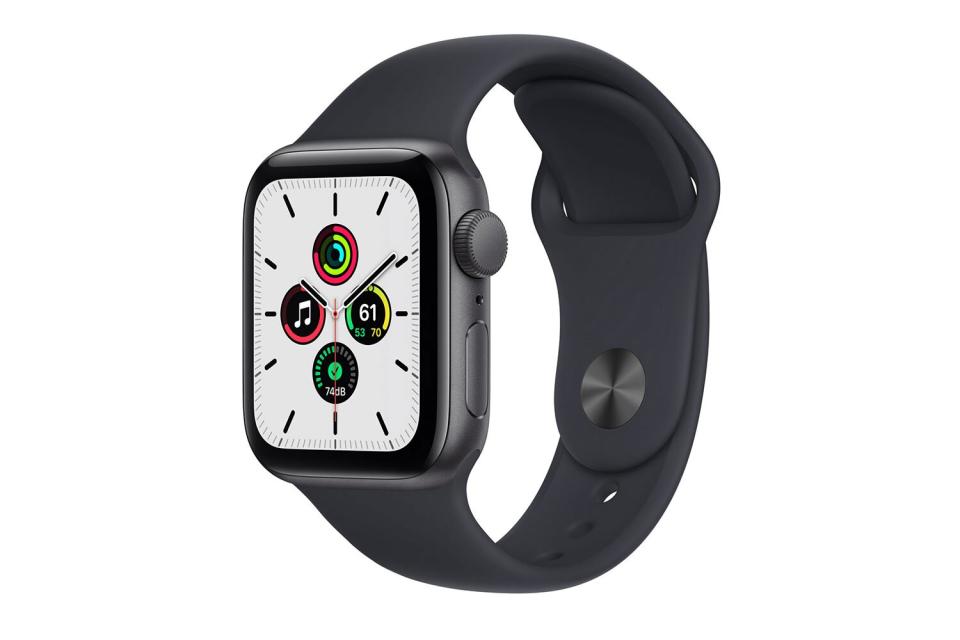 Apple Watch SE (1st Gen): https://www.walmart.com/ip/Apple-Watch-SE-1st-Gen-GPS-40mm-Space-Gray-Aluminum-Case-with-Midnight-Sport-Band-Regular/645876604