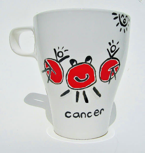 Tip to try for Cancer: Enjoy slow mornings with a custom coffee mug