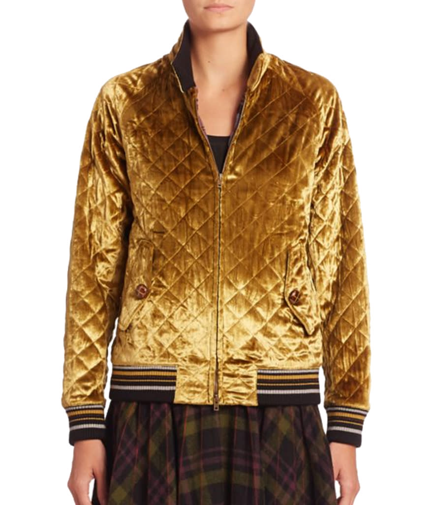 Maison Margiela Quilted Bomber Jacket