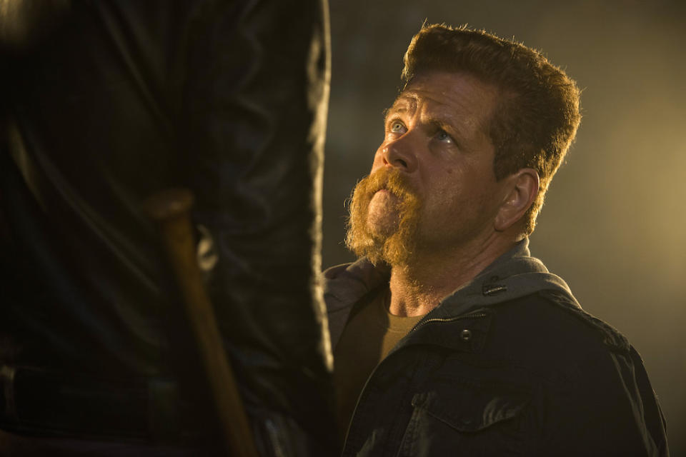 <p>Michael Cudlitz as Sgt. Abraham Ford (Credit: Gene Page/AMC) </p>