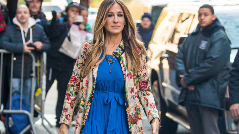 Sarah Jessica Parker liebt es zu mixen - nicht nur Stile, sondern auch Vintage und Designerteile