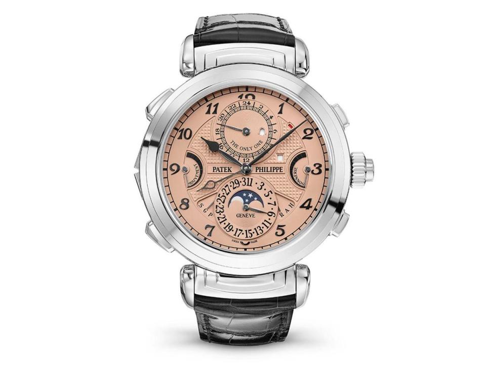 百達翡麗今年為Only Watch帶來的Grandmaster Chime大複雜腕錶，首度也是唯一一次將採用不鏽鋼材質打造，預估價是200萬～250萬美元，同樣，就先前經驗來看，又將創歷史高價了吧？
