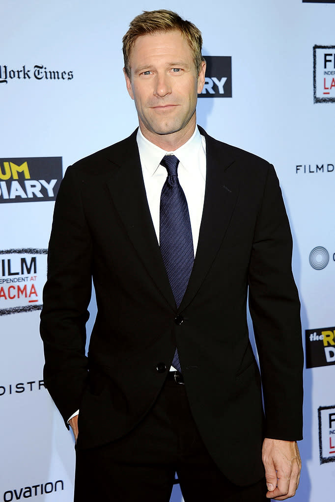 The Rum Diary 2011 LA Premiere Aaron Eckhart