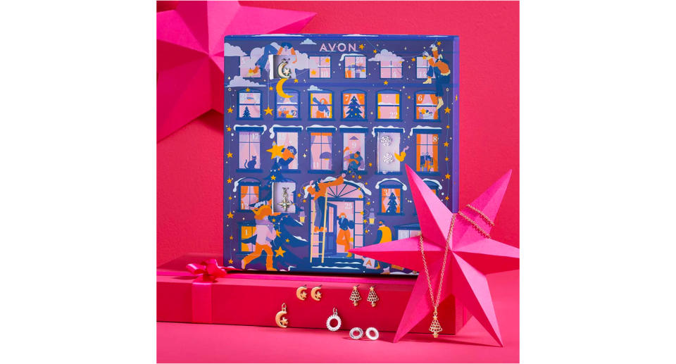 The award for most affordable jewellery advent calendar we've come across the so far goes to Avon. (Avon)