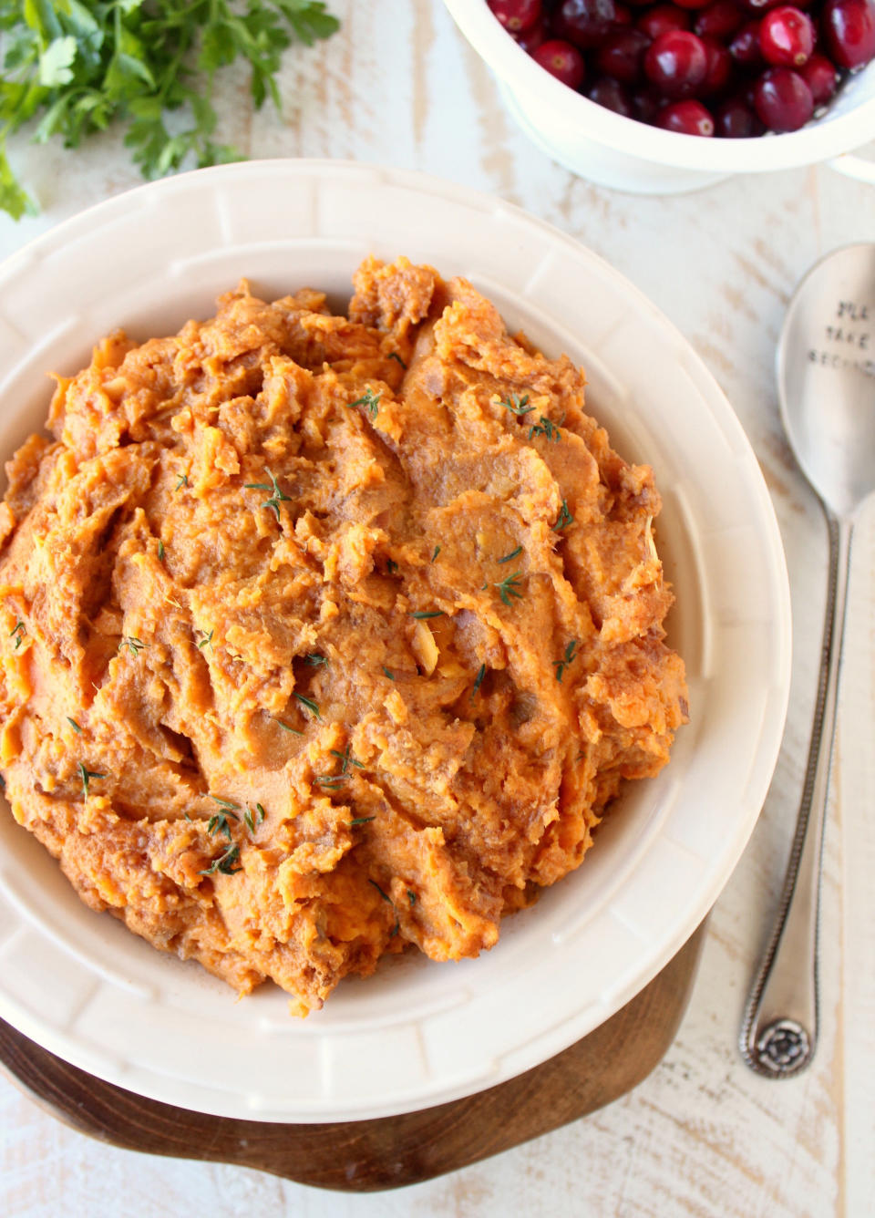 Mashed Sweet Potatoes recipe (Whitney Bond)