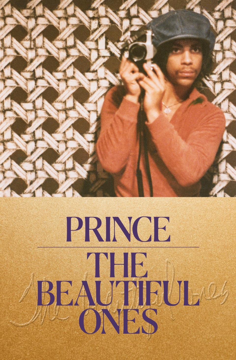 This cover image released by Spiegel & Grau shows "Prince: The Beautiful Ones," the memoir Prince started but didn’t finish before his 2016 death. “The Beautiful Ones” goes on sale, Tuesday, Oct. 29, 2019. (Spiegel & Grau via AP)