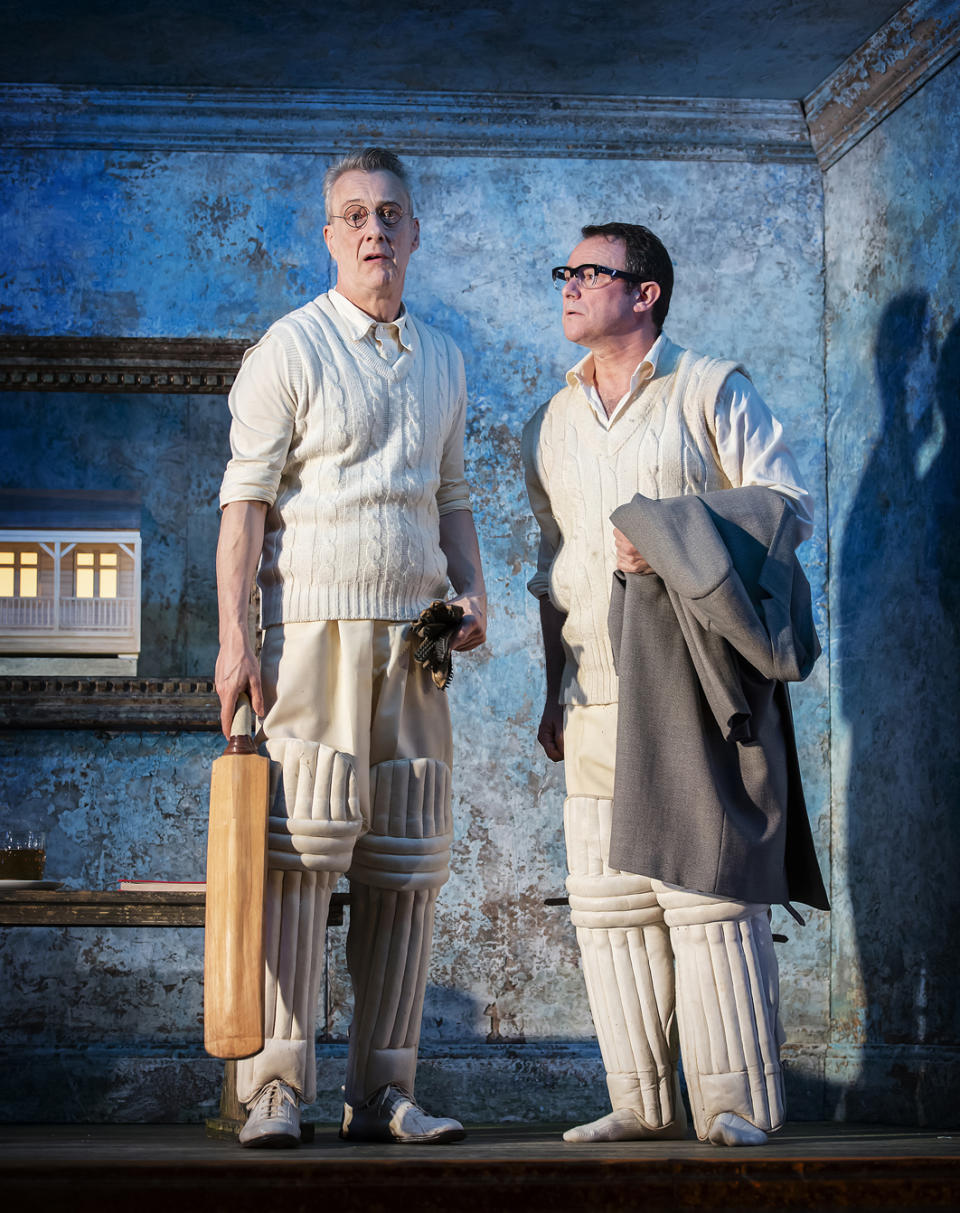 Stephen Tompkinson as Samuel Beckett and Andrew Lancel as Harold Pinter