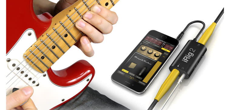 Mac Ios Android用ギターインターフェース Irig 2 発表 アンプ用出力搭載でライブにも対応