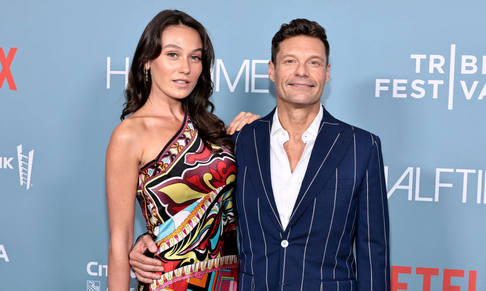 Aubrey Paige Petcosky and Ryan Seacrest (Jamie McCarthy / Getty Images )