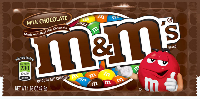 A packet of M&Ms, a product by one of America's largest confectionery  News Photo - Getty Images