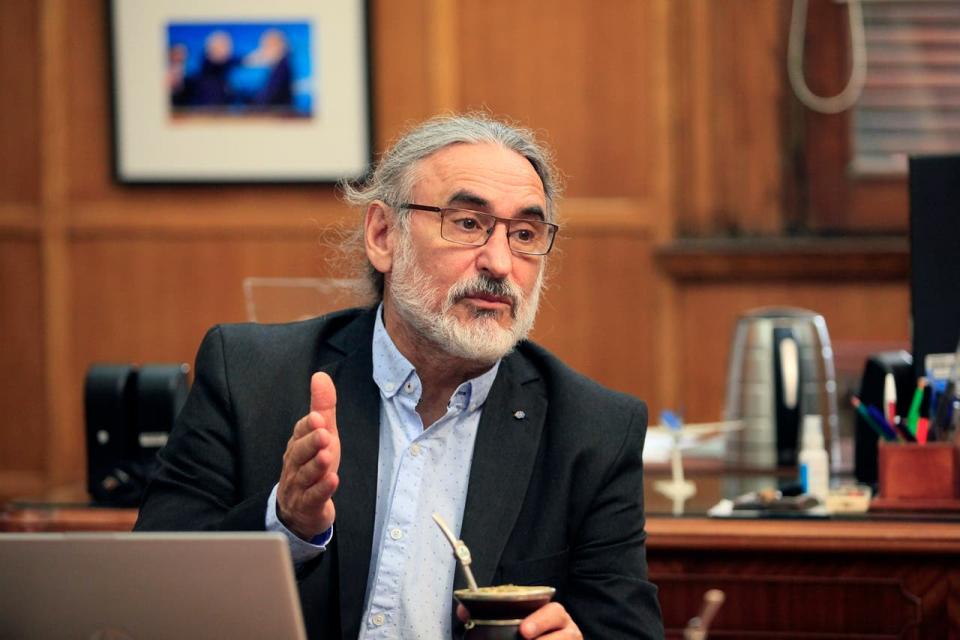 El ministro de Agricultura de la Nación, Luis Basterra