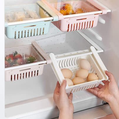 Keep your fridge in order with these slip-on containers