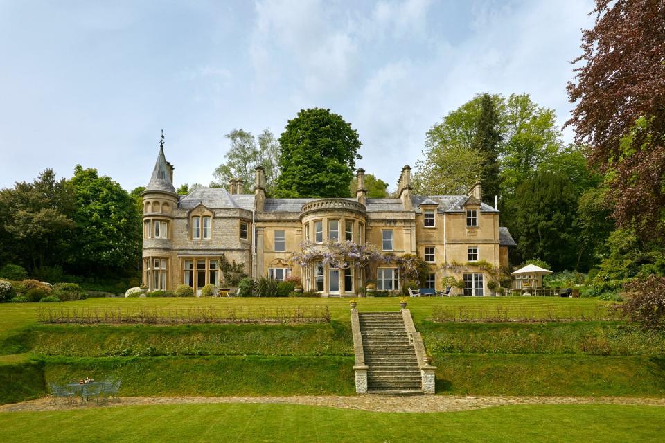 Exterior of the Historical stately home a stone's throw from Bath in Bath and North East Somerset, England