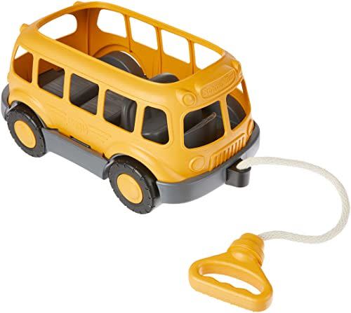 7) Green Toys School Bus Wagon