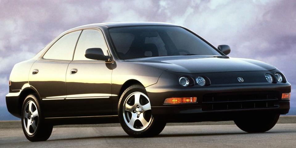 <p>There are any number of Honda and Acura products from the 1990s we could put on this list, but we chose the sporty <a href="https://www.roadandtrack.com/new-cars/first-drives/reviews/a5895/1992-acura-integra-gs-r-first-drive/" rel="nofollow noopener" target="_blank" data-ylk="slk:Integra;elm:context_link;itc:0;sec:content-canvas" class="link ">Integra</a> for its superlative handling. No, you won't be able to find a Type R on the cheap, but even a lowly base model is more than adequate to do the job. <a href="https://www.ebay.com/itm/1999-Acura-Integra-LS-2dr-Hatchback/303573954393?hash=item46ae6aef59:g:aPAAAOSwDQxez2OA" rel="nofollow noopener" target="_blank" data-ylk="slk:This one's on sale;elm:context_link;itc:0;sec:content-canvas" class="link ">This one's on sale</a> for just $6000 right now. </p>