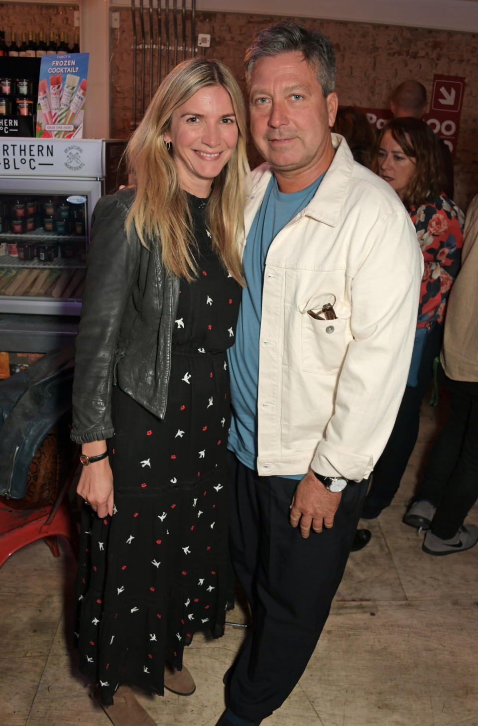 Lisa Faulkner and John Torode pictured together ahead of their wedding in 2019. (Getty Images)