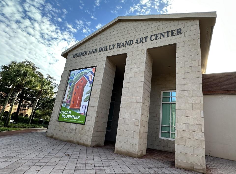 The Homer and Dolly Hand Art Center is on the campus of Stetson University in DeLand.