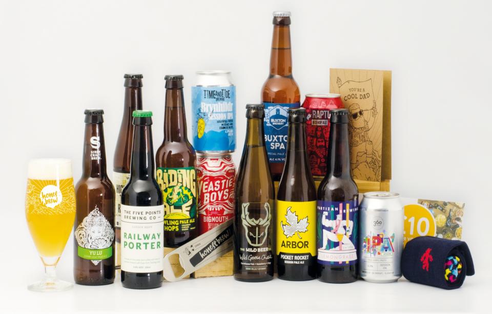 <p><a rel="nofollow noopener" href="https://honestbrew.co.uk/shop/fathers-day-12-beers/" target="_blank" data-ylk="slk:Honest Brew, £29.90;elm:context_link;itc:0;sec:content-canvas" class="link ">Honest Brew, £29.90</a> </p>