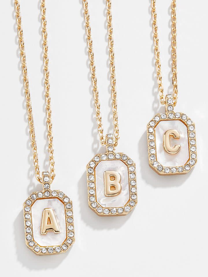 <p><a href="https://go.redirectingat.com?id=74968X1596630&url=https%3A%2F%2Fwww.baublebar.com%2Fproducts%2Fpearl-initial-necklace&sref=https%3A%2F%2Fwww.esquire.com%2Flifestyle%2Fg18371176%2Funique-mothers-day-gifts%2F" rel="nofollow noopener" target="_blank" data-ylk="slk:Shop Now;elm:context_link;itc:0;sec:content-canvas" class="link rapid-noclick-resp">Shop Now</a></p><p>Gold & Mother of Pearl Initial Necklace</p><p>baublebar.com</p><p>$38.00</p>