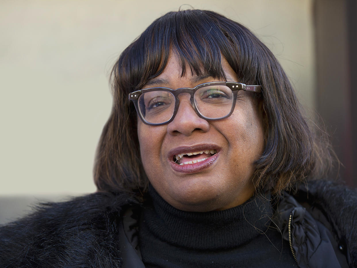 Shadow Home Secretary Diane Abbott: PA