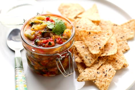 Strawberry Mango Kiwi Salsa