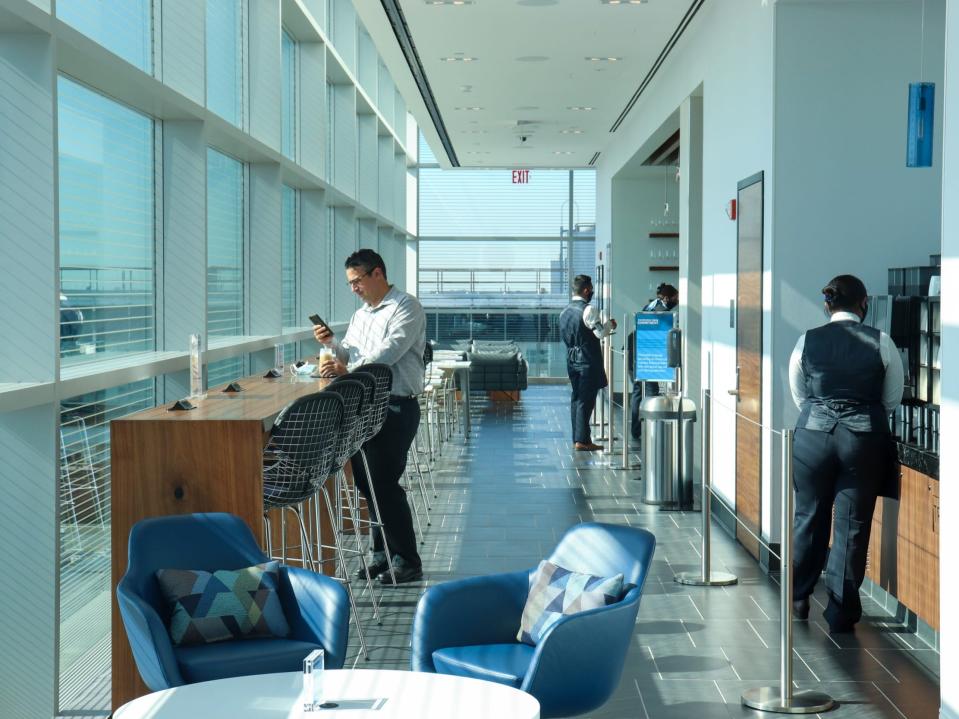 Amex Centurion Lounge JFK Airport
