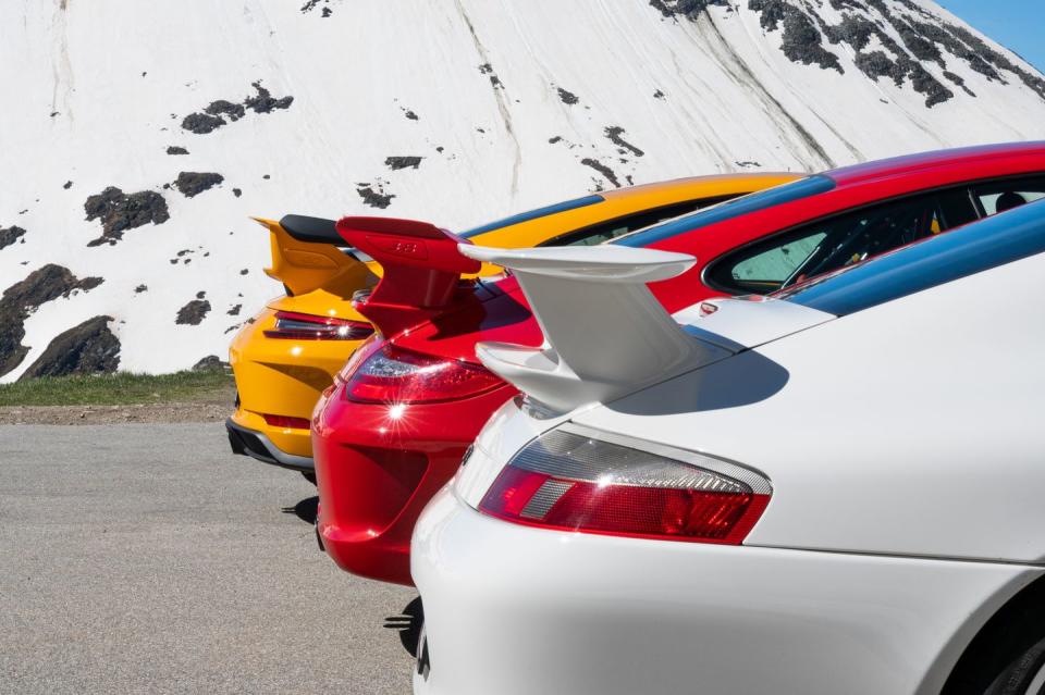 20 Years of the Porsche 911 GT3 in Photos