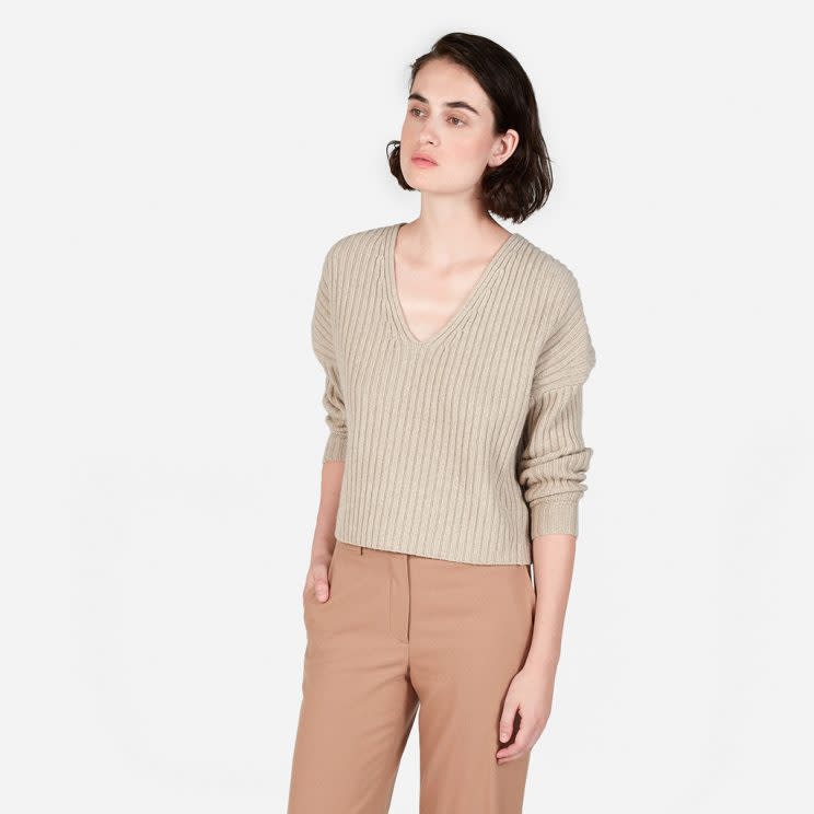 Swift wore this sweater from Everlane. (Photo: Everlane)