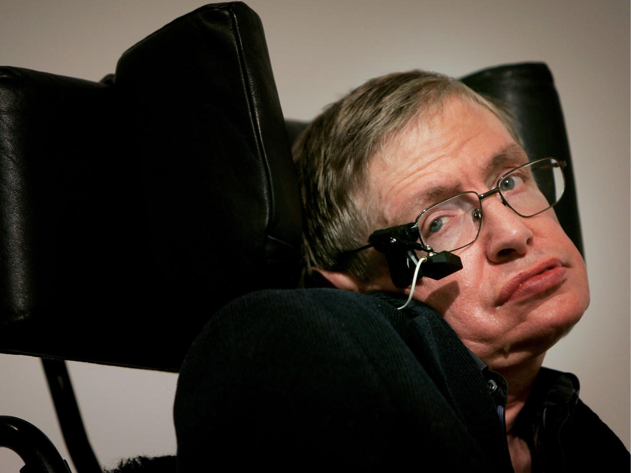 Mr Hawking has previously said that AI could grow so powerful it would be capable of killing us entirely unintentionally: Getty