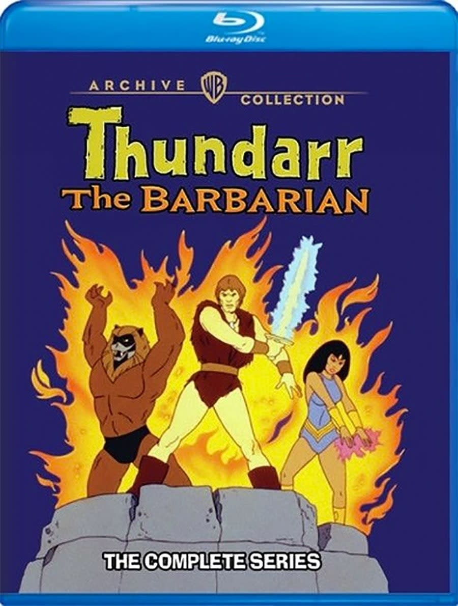 The Blu-ray release of Thundarr the Barbarian