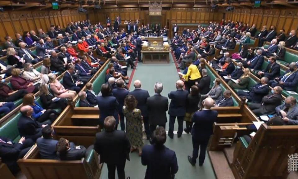 <span>Photograph: House of Commons/PA</span>