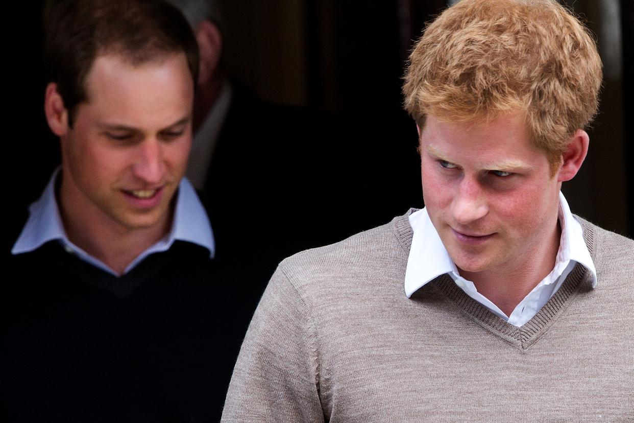 William and Harry in June 2012 (Getty)