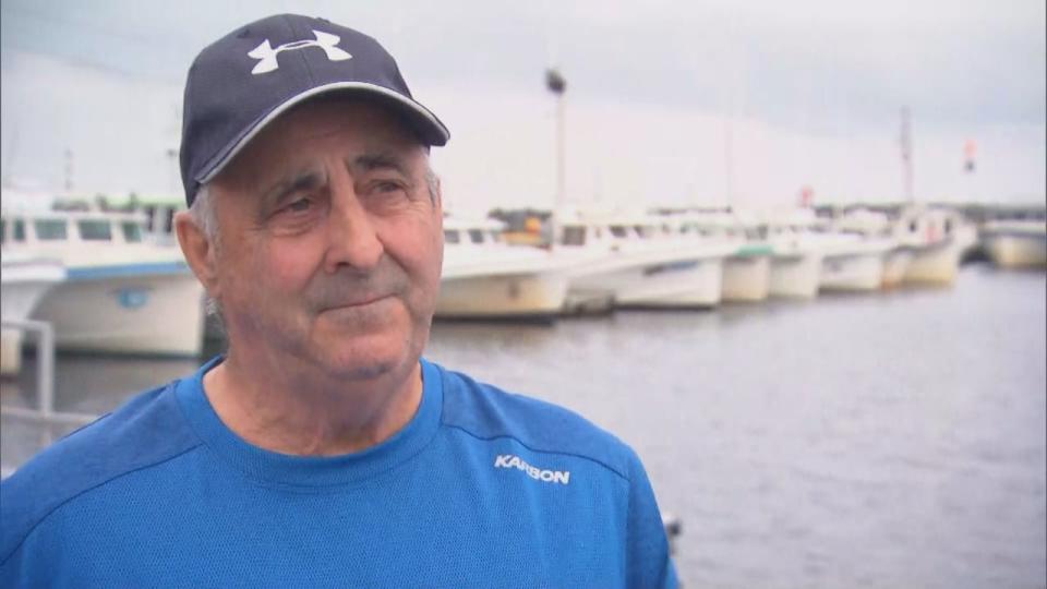 Georges St. Coeur, a fisherman for decades, described the wind Monday as 'treacherous.'