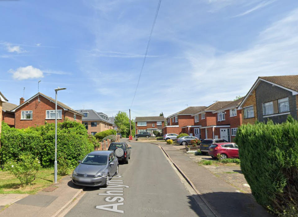 The three women were found fatally injured in a house in Ashlyn Close, Bushey. (Google)