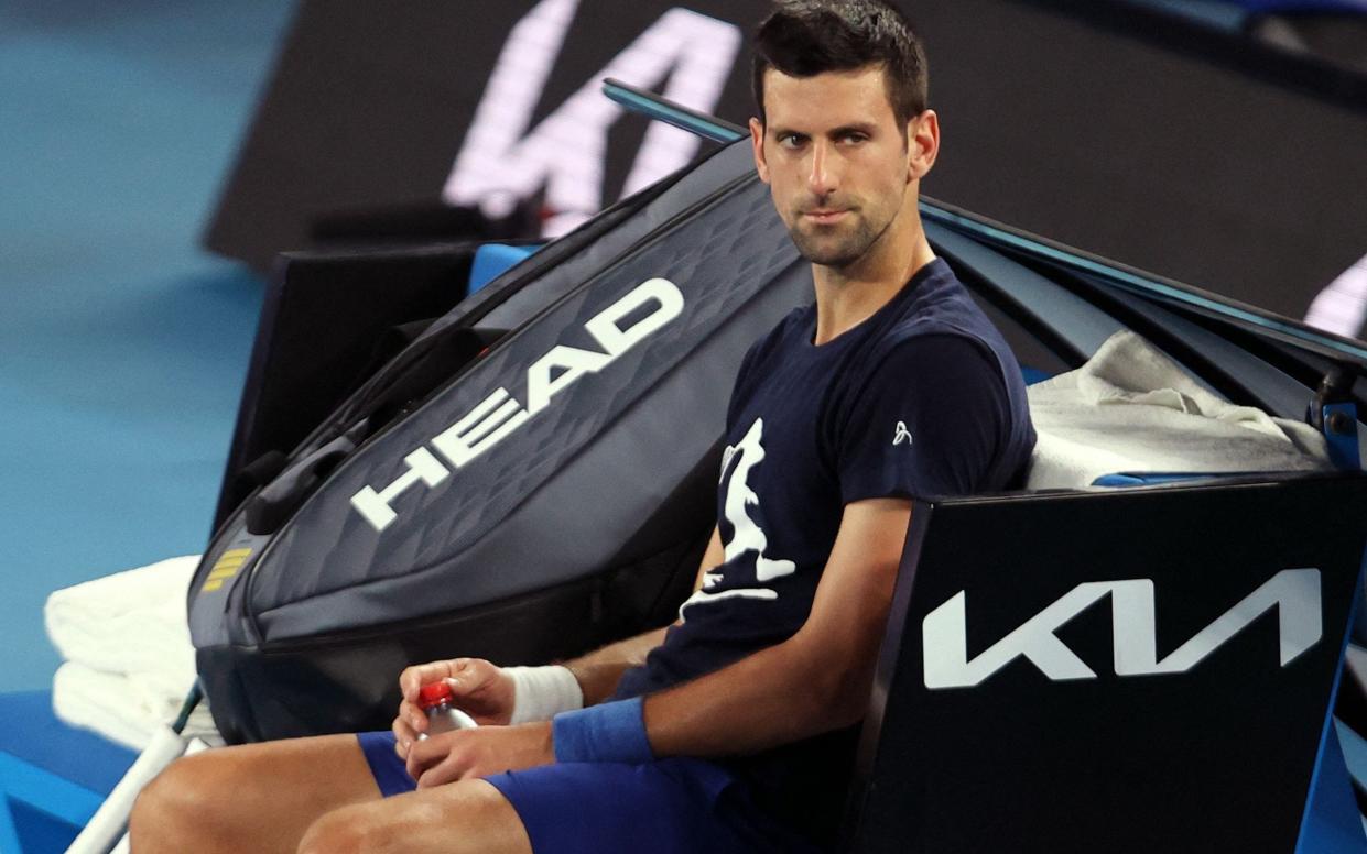 Exclusive: Novak Djokovic is one of only three unvaccinated players in men’s and women’s top 100 - AFP