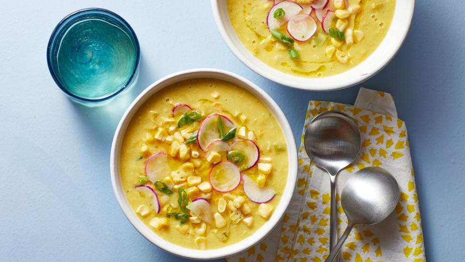 Summery Corn Soup Recipe