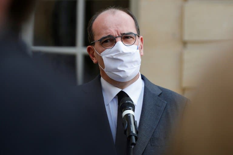 Le Premier ministre Jean Castex, le 26 octobre 2020 à Matignon, à Paris - GEOFFROY VAN DER HASSELT © 2019 AFP