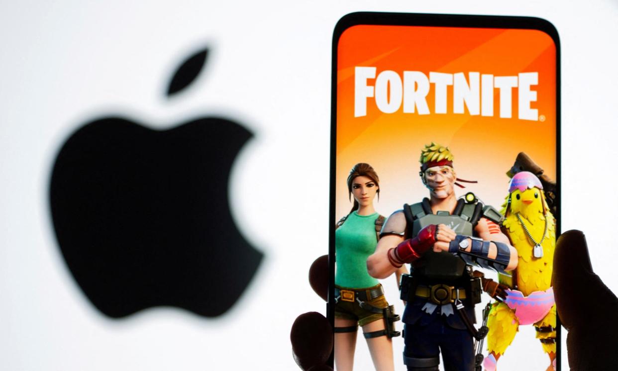 <span>Monday marked the start of what is expected to be a five-month Australian federal court trial in Epic’s lawsuit against Apple and Google.</span><span>Photograph: Dado Ruvić/Reuters</span>