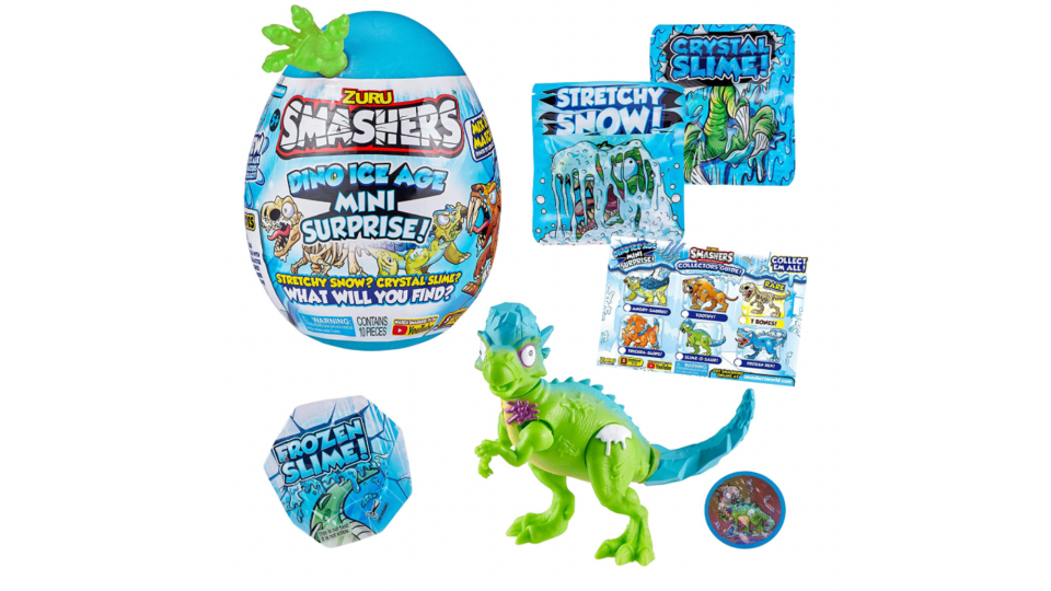 Mini brands your kids will go crazy for: Dino Ice Age Smashers