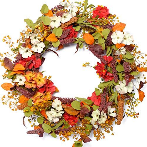 Floral Fall Wreath