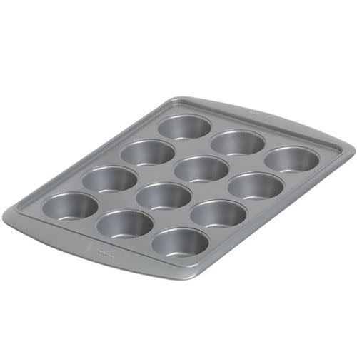 Wilton mini muffin pan, Silver